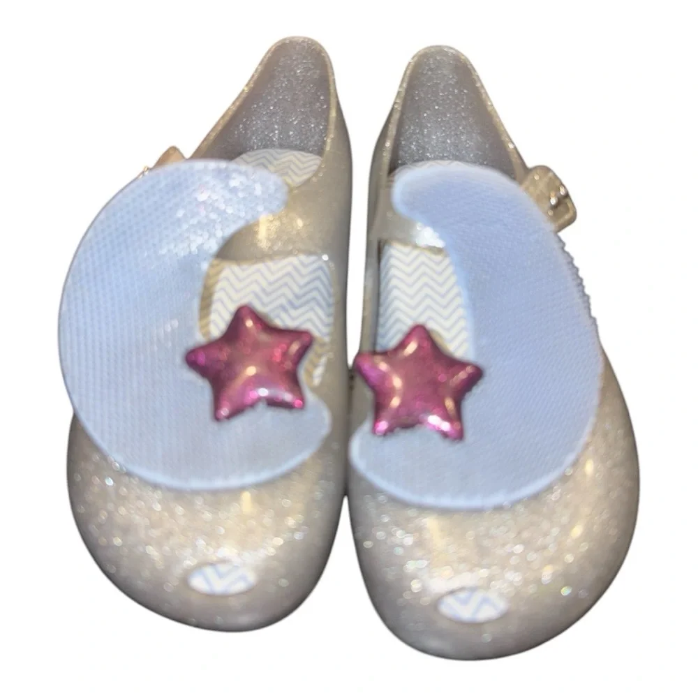 Mini Melissa silver mj’s